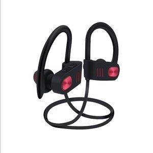 HOOTEK V5.0 IPX7 Bluetooth Earphones Waterproof Wireless Sports Bass HD Stereo